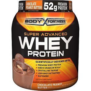 Body Fortress Super Advanced Whey Protein 2lb (Cookies  N Cream, 2 Pack)