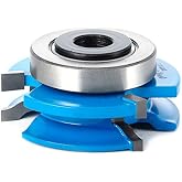 Amana Tool - SC586 Carbide Tipped 3-Wing Roman Ogee Reversible Stile &amp; Rail 2-13/32 x 1 x