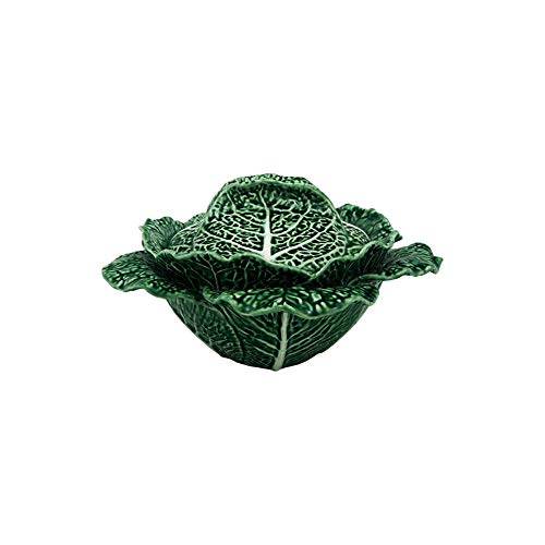 Bordallo Pinheiro Cabbage Tureen, 2 L, Green / Natural