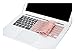 MOSISO Silicone Keyboard Cover Compatible with MacBook Air 13 inch A1466 A1369 2010-2017&Compatible with MacBook Pro 13/15 inch (with/Without Retina Display, 2015 or Older Version), Rose Gold