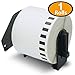 BETCKEY - 1 Rolls Compatible Brother DK-4205 Removable Continuous Labels 62mm x 30.48m(2-3/7" x 100') with Refillable Cartridge primary