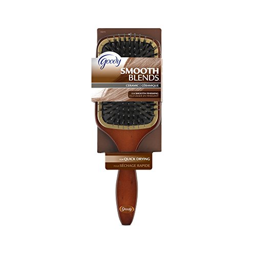 Goody Styling Essentials Smooth Blends Boar Ceramic Hair Brush, Paddle