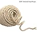 Jingolden 50ft 6MM Sisal Rope, DIY Home Twisted Rope Home Garden Decorationthumb 1