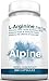 Alpine Nutrition L Arginine HCL 500mg Free Form - NOS Nitric Oxide Supplements - 250 Count
