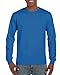 Gildan Ultra Cotton 6 Oz. Long-Sleeve T-Shirt (G240)- Royal,Large