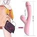 G Spot Dildo Vibrator Clitoral Sucking Vibrator for Women Rechargeable Waterproof, Heating Massager with 10 Vibration & 3 Suck Clit Vagina Anal Sex Toys Stimulator for Couples Masturbator Party Gift
