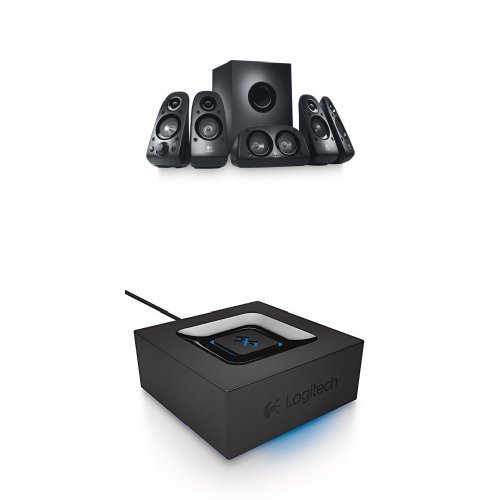 Z506 Logitech Speakers Logitech Z506 Surround Sound Speakers With Bluetooth  Audio Adapter