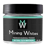 Natural Teeth Whitening Powder - Tooth Stain Fighter - Organic Coconut Activated Charcoal - Proudly Made in the USA
