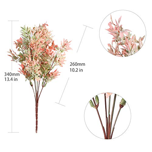 ATOFUL Artificial Flowers for Outdoor Indoor - Fake Flower Plants Arrangements Decorations, Wedding, Party, Home, Videos - Thumbnail 7