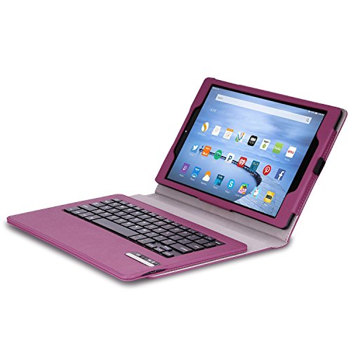 MoKo Keyboard Case for Fire HD 10 2015 Wireless Bluetooth Keyboard