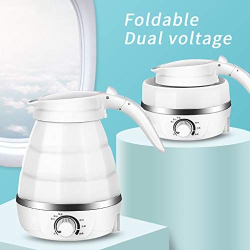 Clearance Sale!DEESEE(TM)Retractable Folding Silicone Electric Kettle Travel Portable Mini Folding Kettl