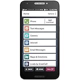 Jitterbug Smart2 No-Contract Easy-to-Use 5.5” Smartphone for Seniors by GreatCall, Black