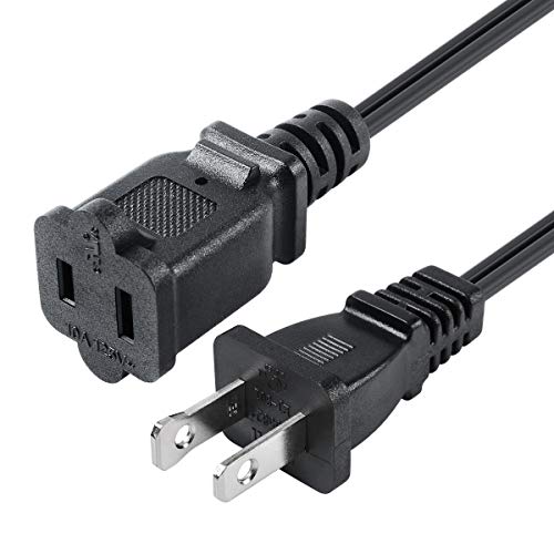 VSEER 2 Prong Extension Cord US AC 2-Prong Male and Female Power Cable SPT2 18AWG 10A/125V, USA Outl - //medicalbooks.filipinodoctors.org