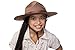 Kangaroo Authentic Brown Wool Felt Mountie Hat - Adult Canadian Park Ranger, Drill Sergeant, and Military Campaign Costume Accessory