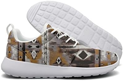 Saerg Bearry Women's Abstract Dot Design Lightweight Mesh Running Shoes Print Sneakers