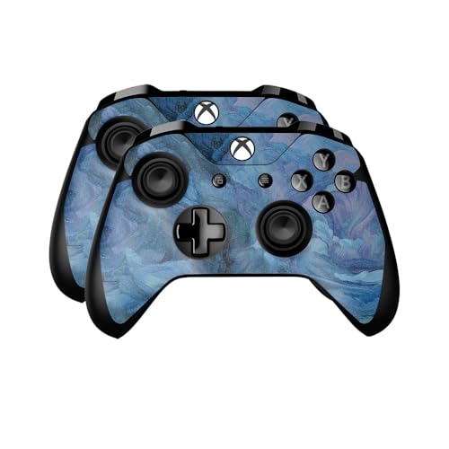 Glossy Glitter Skin Compatible with Microsoft Xbox One Controller (2 Pack) - Ty…