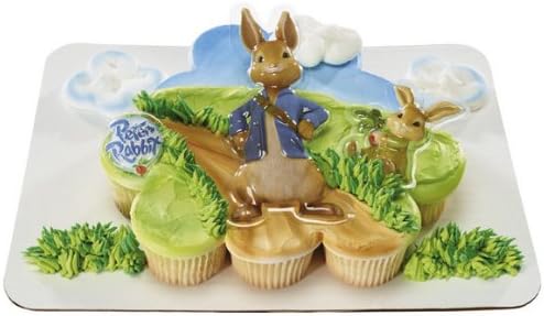 Peter Rabbit &amp; Cottontail Decoplac Cake Topper