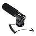Shotgun Microphone, K&F Concept CM-500 Professional Interview Mic Recording for Nikon Canon DSLR Camera Gopro Hero 4 (Need 3.5mm Interface)