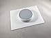 Nest Thermostat Wall Plate - 5 x 7 Rectangle with Adhesive Backing (White)