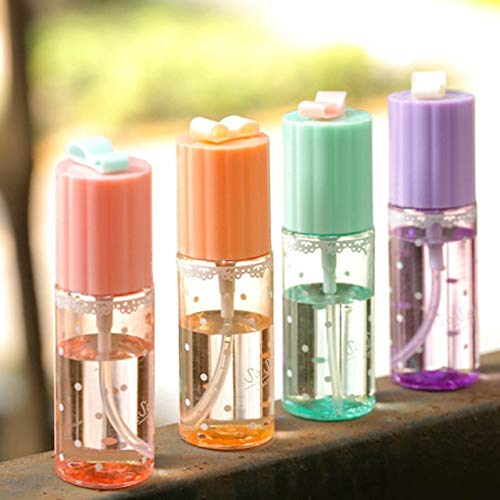 1Pcs Clear 35ml Empty Spray Bottle Travel Transparent Plastic Perfume Atomizer Storage Organizer Makeup Bottles D30 Jan26