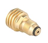 KIBOW Universal Propane Tank Adapter for Old P.O.L Style to New Style/100% Solid Brass