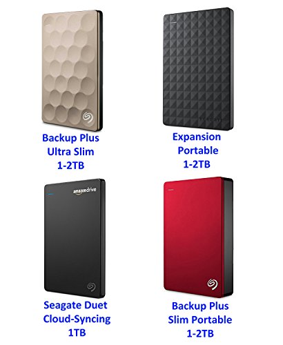 image for Soft Drop Proof Silicone External Hard Drive Case HDD Bumper for Seaga