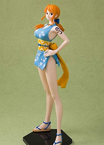 Amazon Co Jp ワンピース Glitter Glamours Nami Wanokuni Style ナミ フィギュア 全2種セット A 通常カラー 水色 Ver B レアカラー 紺色 Ver ホーム キッチン