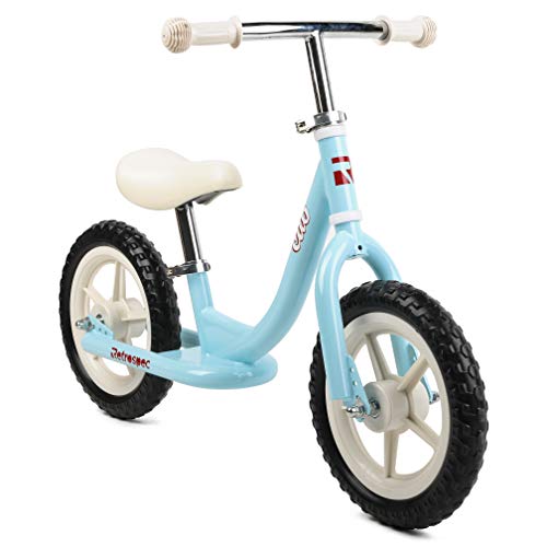 Retrospec Cub Kids Balance Bike No Pedal Bicycle, Powder Blue,