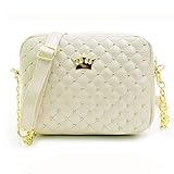 TIFENNY New Women Messenger Bags Rivet Chain Shoulder Bag Leather Crossbody