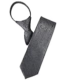 H2H Mens Comfortable Zipper Neck Tie Flower Patterned Of Various Colors