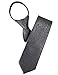 H2H Mens Comfortable Zipper Neck Tie Paisley Patterned Gray None (KMANT0118)