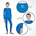 Rocky Thermal Underwear for Boys Fleece Lined Thermals Kids Base Layer Long John Set