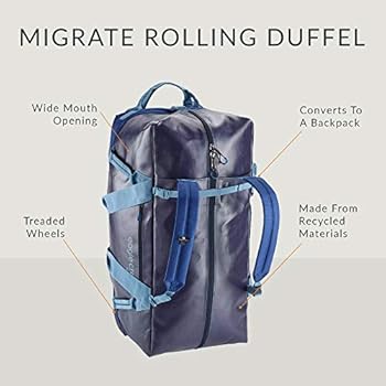 eagle creek migrate wheeled duffel