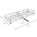Best Choice Products 60x22in Hitch Mount Aluminum Cargo Luggage Carrier, 500lb Capacity