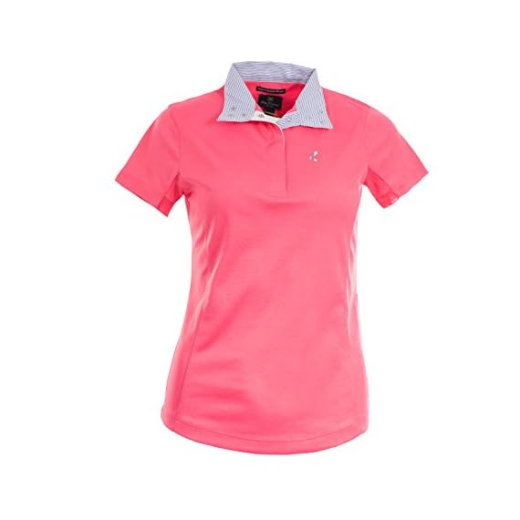 Horze-Ladies-Blaire-UV-Ice-Fit-Short-Sleeve-Show-Shirt-4-Peony-Pink