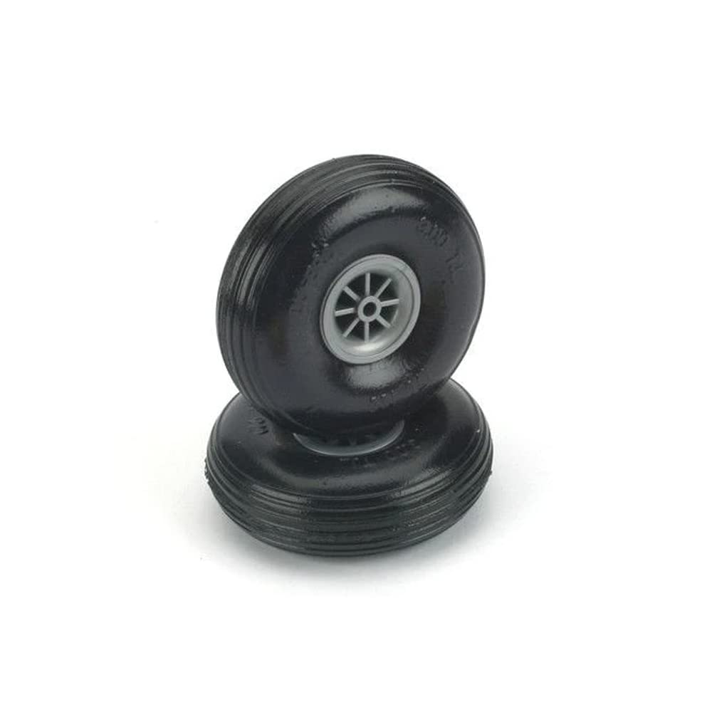 Du-Bro 275T 2-3/4" Diameter Treaded Surface Wheel (2-Pack)