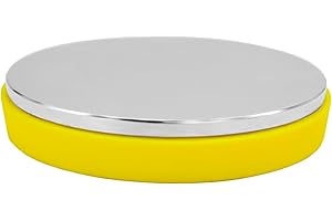 TIALERO Steel Bench Block, No-Rebound Metal Bench Block, Polishing with Chrome Plating, Steel Block for Jewelry Making, Metal Stamping for Jewelry Making & Metal Stamping