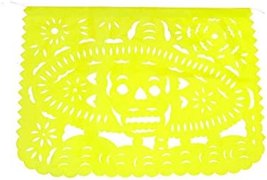 FANMEX Authentic day of the dead mexican papel picado 5 meters - Mexican dia de muertos banners - mexican bunting (Paper) - Image 4
