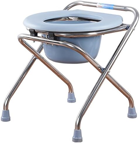 G&amp;M Home Sitting Chairs Stainless Steel Elderly Pregnant Woman Taking Stool Portable Carriage43X36X37CM
