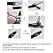Shirt Stays,Jelinda 2 Piece Mens Elastic Suspender Garter Belts Non-slip Locking Clamps