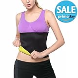 FITVC Thermo Sweat Hot Shapers Slimming Sauna Belt Slim Waist Trainer Trimmer Weight Loss Neoprene for Women & Men