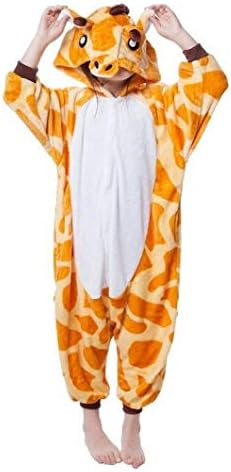 Giraffee Animal Nature Kids Age 12-14, 6-8, 8-10 Onesie fancy dress costume Adults Loungewear girls (Age 6-8)