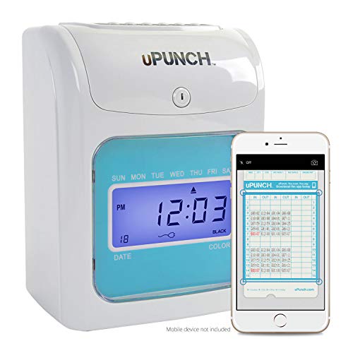 uPunch Time Clock with Free Punch to Pay Mobile App to Scan & Manage