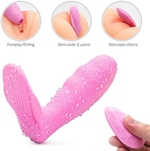 Multi Function Underwear with Remote for Women Waterproof USB Rechargeable Low Noise 7 Vibration Modes Silicone Sucking Vibrantor Portable Size