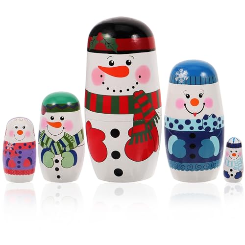TITINICE Wooden Russia Dolls2