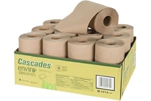 PR-DEAL Great Brown Hand Roll Paper Towels, 12-Pack