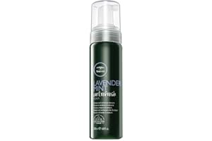 Tea Tree Lavender Mint Curl Refresh Foam, Hair Mousse, For Coarse, Curly + Dry Hair, 200 ml