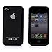 Reiko Durable Belt Clip-Style Holster Case for iPhone 4/4S - Retail Packaging - Black