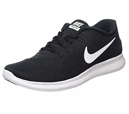 NIKE Men's Free RN, Black/White-Anthracite, 7 M US