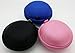 Bluecell Black/Blue/Pink Earphone in-ear Hard Case/Bag Pack of 3